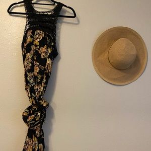O’Neill Crochet Floral Maxi Dress
